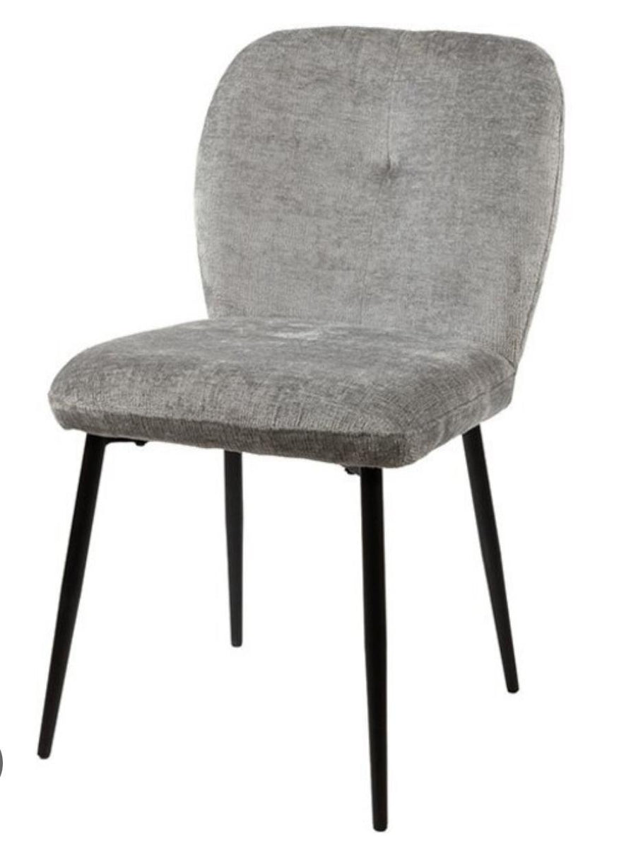 Eetkamerstoel Bobby - Teddy taupe/ White 