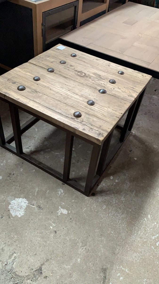 Salontafel robuust hout 