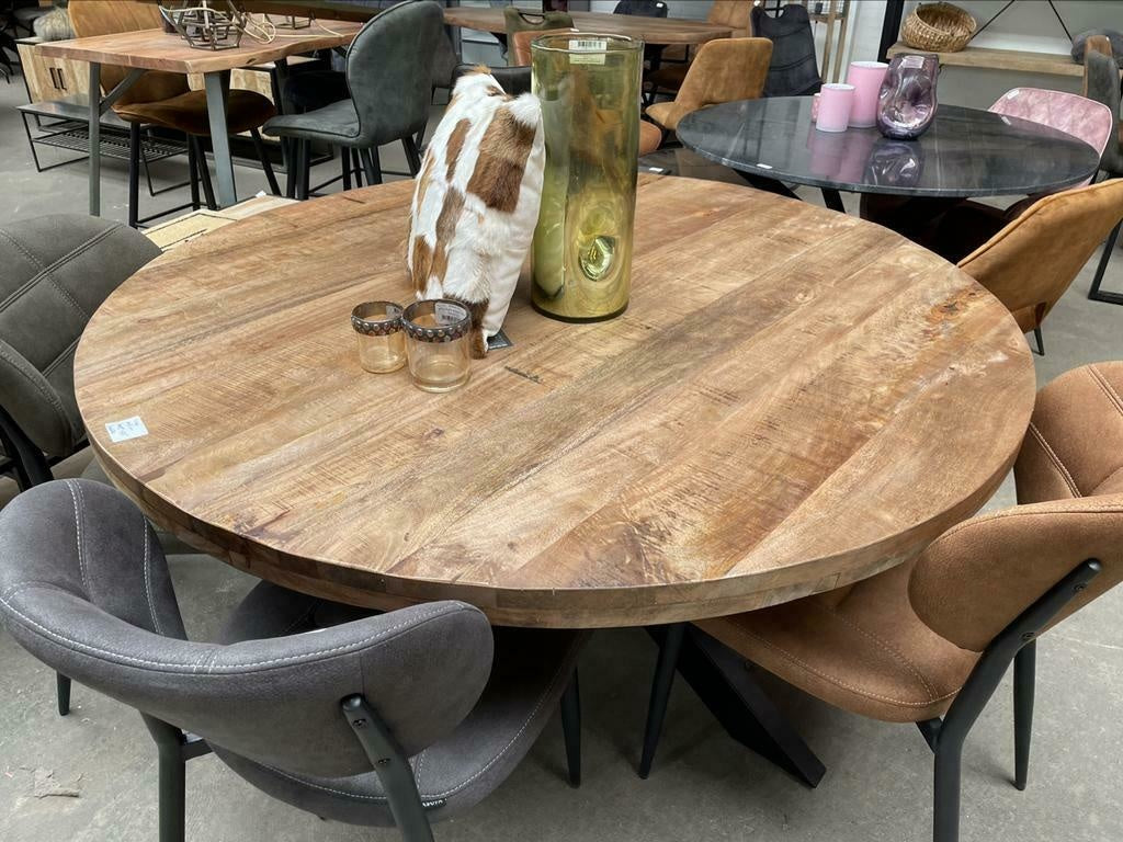 Ronde eettafel moreno 110 t/m 140cm