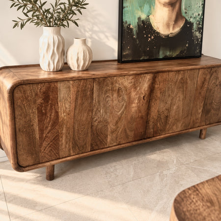Dressoir Palma | 180 cm retro mangohout 