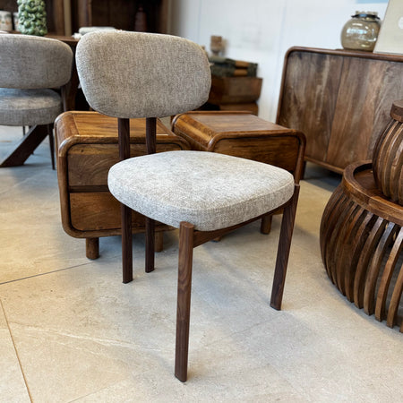Eetkamerstoel Japandi II | Beige en Taupe