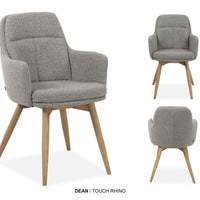 Stoel Dean Teddystof special price 