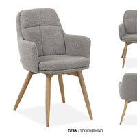 Stoel Dean Teddystof special price 