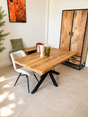SALE | Eettafel recht | mangohout - 140 cm