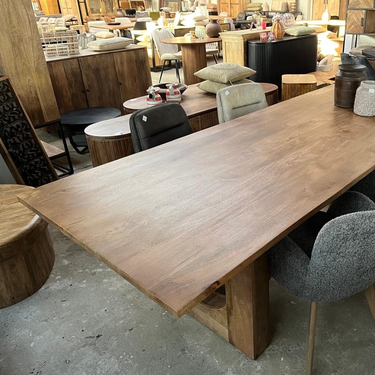 Eettafel Malaga 260 cm mangohout 