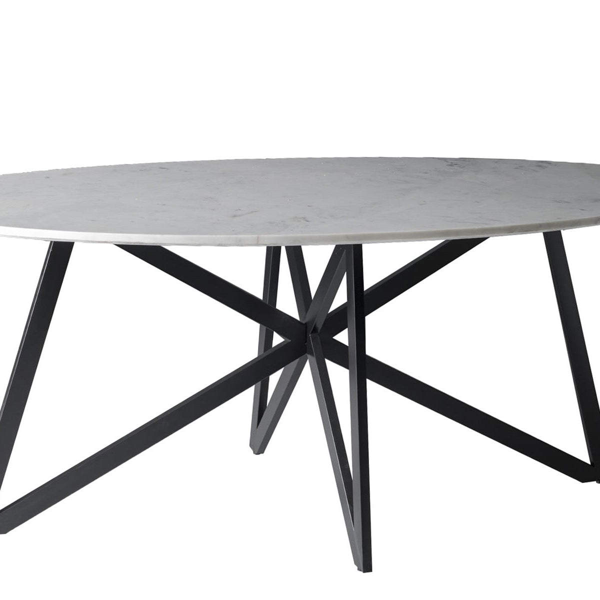 DT- Marble Oval Web White 200cm