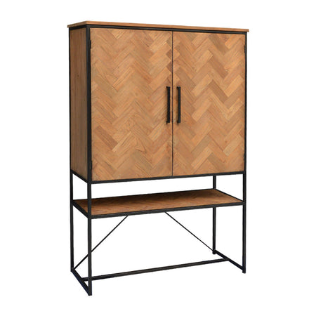 Kast Accent 120 cm Teakhout 
