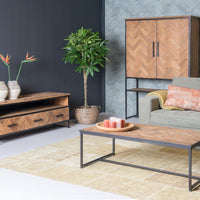 Kast Accent 120 cm Teakhout 