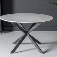 Jacky Marble White 130 cm