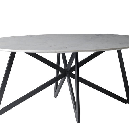 DT- Marble Oval Web White 200cm