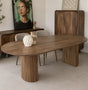 Eettafel Avila | Mangohout | Conische Poot | 220 cm