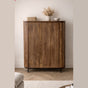 Kast Pedrera mangohout ribbel - Retro