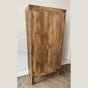 Dichte kast massief mangohout ribbel