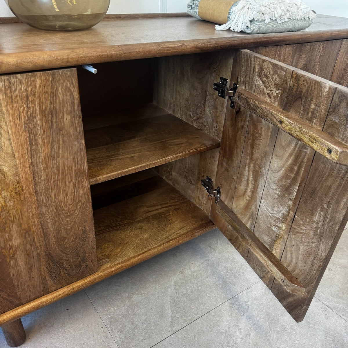 Dressoir Palma | 180 cm retro mangohout 