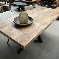 Eettafel Boomstam mangohout 140 t/m 200 cm