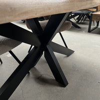 Eettafel Boomstam mangohout 140 t/m 200 cm