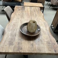 Eettafel Boomstam mangohout 140 t/m 200 cm