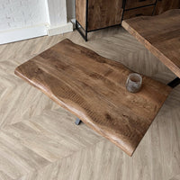 Boomstam salontafel mangohout