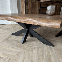 Boomstam salontafel mangohout