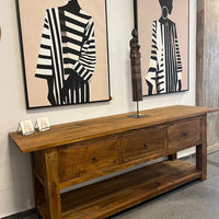 Sidetable / wandtafel Java teak