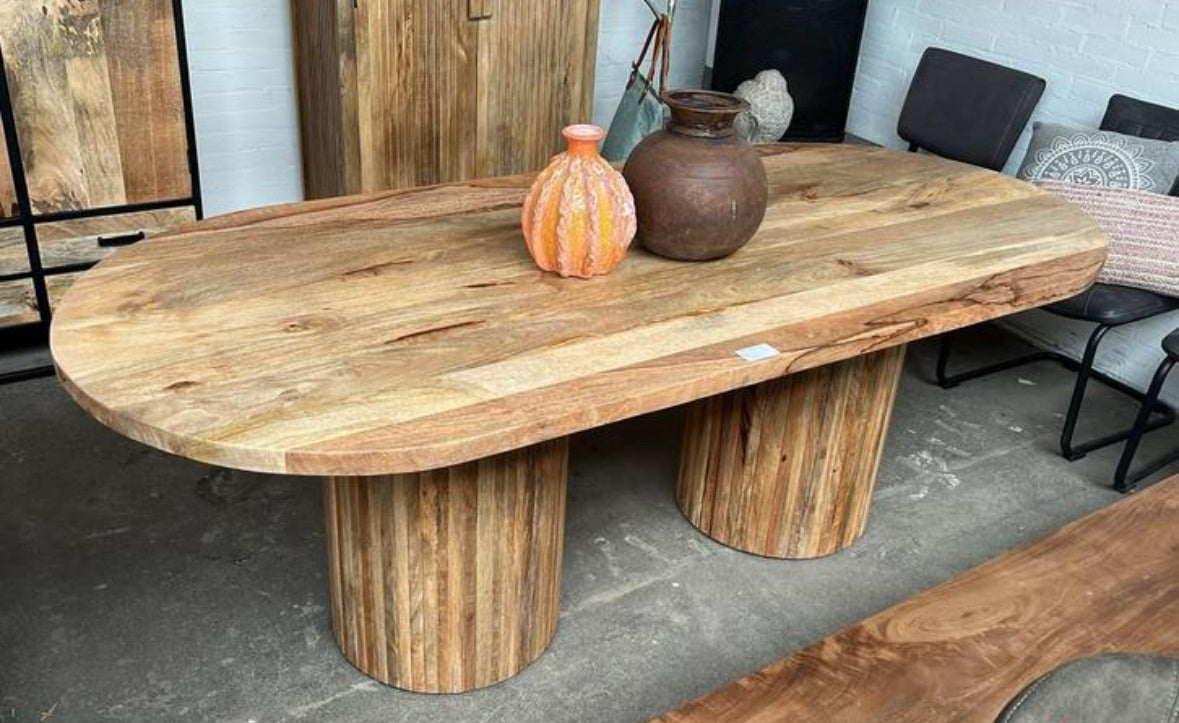 Eettafel Cadiz 220 cm mangohout 