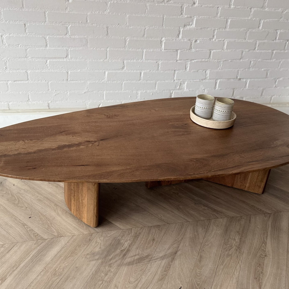 Salontafel Oslo ovaal | druppelvorm 