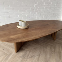 Salontafel Oslo ovaal | druppelvorm 