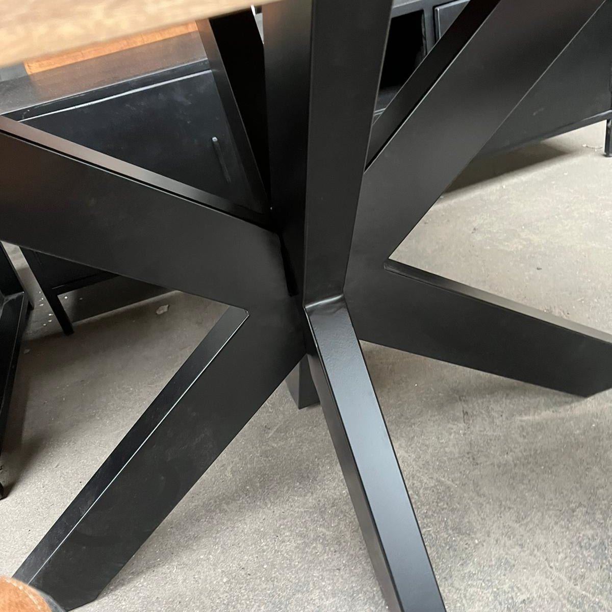 Eettafel Recht model 140 t/m 180 cm mangohout 
