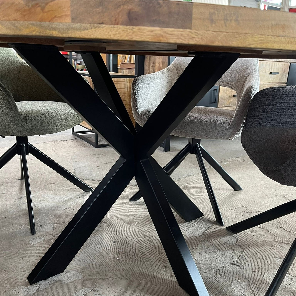 Ronde eettafel Denia 110 t/m 140cm