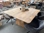 Eettafel mangohout vierkant 140 cm