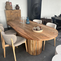 Eettafel Cadiz 220 cm mangohout 