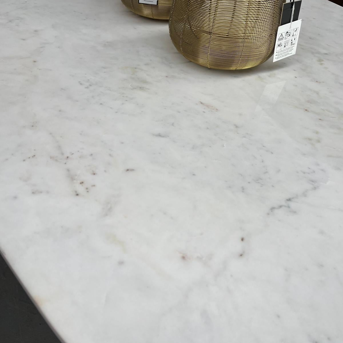 Marble Oval Spider White 180cm