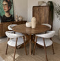Ronde Eettafel Murcia | Houten Poot | 2 afmetingen
